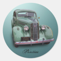 1935 PONTIAC STICKERS