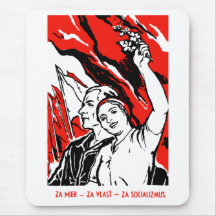 1935 Socialist Poster Mousepad