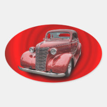 1938 CHEVROLET OVAL STICKER