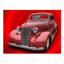 1938 CHEVROLET POSTCARDS