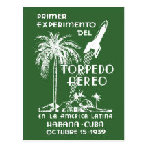 1939 Cuban Rocket Mail Post Cards