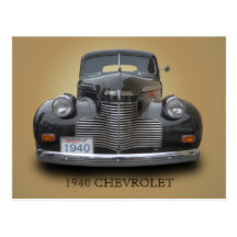 1940 CHEVROLET 1 POST CARDS