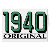 1940 Original Cards