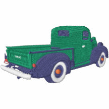 1940 Plymouth Truck Embroidered Polo Shirt