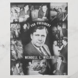 1940 Wendell Willkie Full Color Flyer