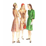 1940s Fashion V2 T Shirts