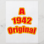 1942 Original Red Custom Flyer