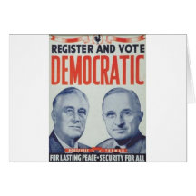 1944 Roosevelt - Truman Cards