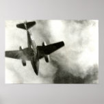 1945 Final Flight of a ME-262 Posters