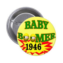 1946 Baby Boomer T-shirts Gifts Button