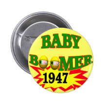 1947 Baby Boomer Buttons