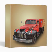 1947 CHEVROLET STAKE TRUCK VINYL BINDERS
