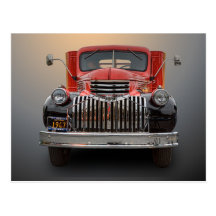 1947 CHEVROLET TRUCK POSTCARD