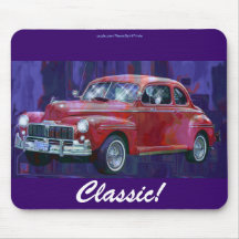 1947 Classic Car Collectable Art Mousepad