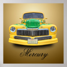 1947 MERCURY POSTER