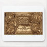 1948 Oklahoma Indian Centennial Stamp Mouse Pads