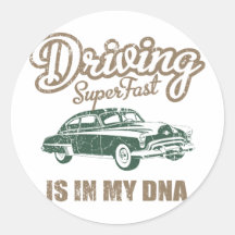 1949 Oldsmobile Rocket 88 Round Stickers
