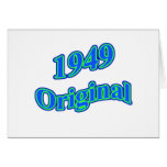 1949 Original Blue Green Cards