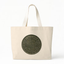 1950 British Half Crown bag
