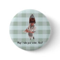 1950 DINER GAL "May I take your order, Hon?" PIN buttons