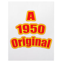 1950 Original Red Letterhead Design