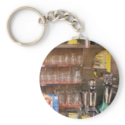 1950's - A 1950's Diner Keychains by suburbanscenes