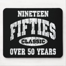 1950's Classic Birthday Mouse Pads