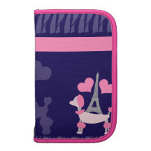 1950's Parisian Poodle Folio Planners