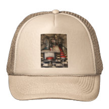 1950's - The Ice Cream Parlour Mesh Hat
