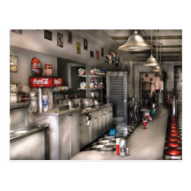 1950's -  The Soda Fountain Post Card