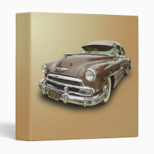 1951 CHEVROLET 3 RING BINDERS