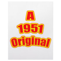 1951 Original Red Personalized Letterhead