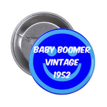 1952 baby boomer button