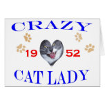 1952 Crazy Cat Lady Cards