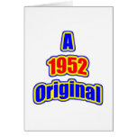 1952 Original Bl Red Cards