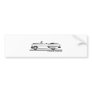 1953 Chevrolet Convertible Bel Air Bumper Sticker