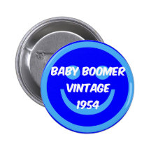 1954 baby boomer button