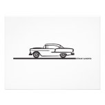 1955 Chevy Coupe Personalized Invitation