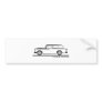 1955 Chevy Nomad Bel Air Bumper Stickers