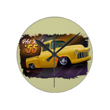 1955 Chevy truck clock
