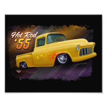 1955 Chevy truck print Art Photo
