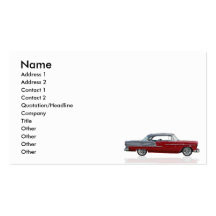 1955 shoebox business cards