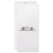 1956 1957 Chevrolet Corvette Customized Rack Card