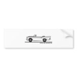 1957 Chevrolet Convertible 2-10 Bel Air Bumper Stickers