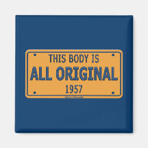 1957 Original Car Body Magnets