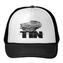 1957 Pontiac Tin Indian Mesh Hat
