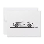 1959 1960 Chevrolet Corvette Custom Invites