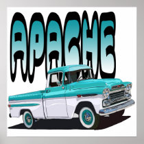1959 Apache Poster