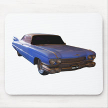 1959 Cadillac Blue Mouse Pad