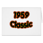 1959 Classic Card